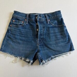 MOTHER The Tomcat Kick Fray Short size 24
